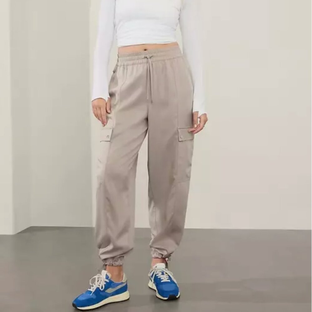 ATHLETA Celestial High Rise Utility Pant XS - Feather